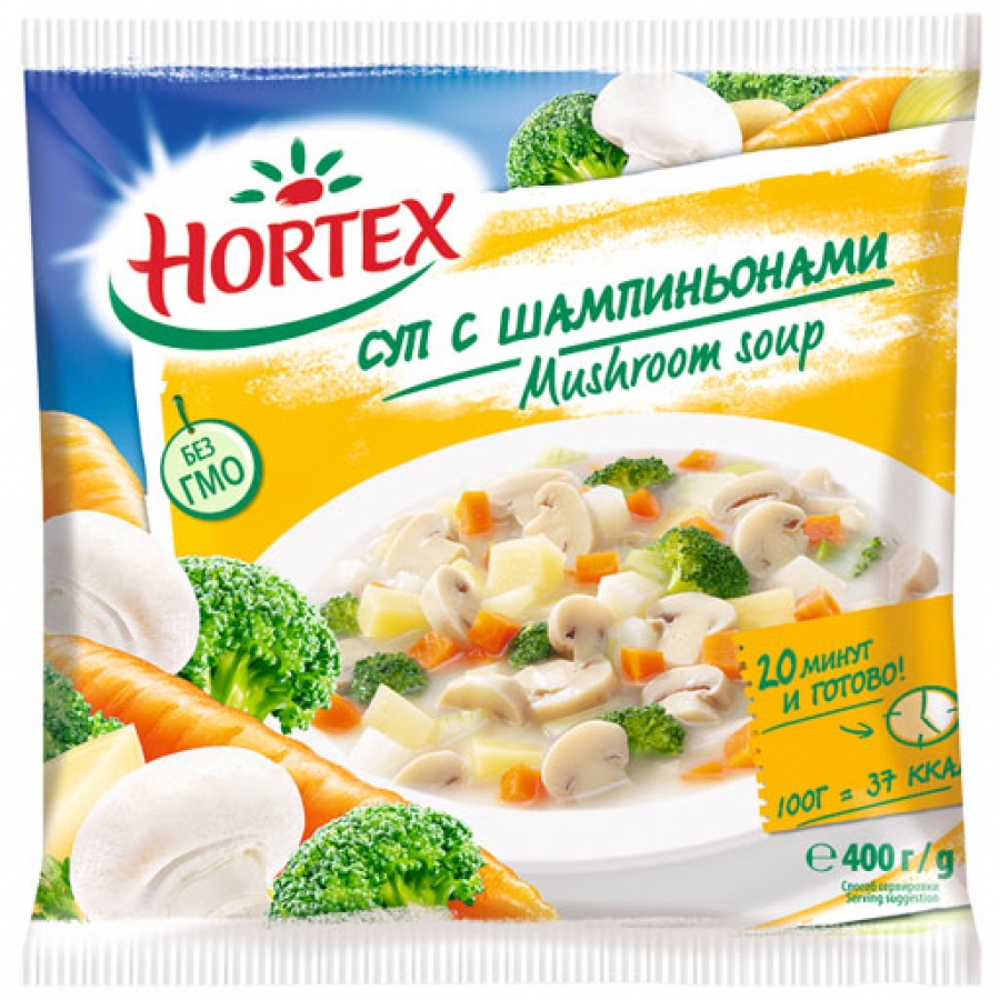 Суп из шампиньонов hortex